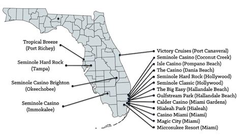 map of florida casinos|Casinos Florida .
